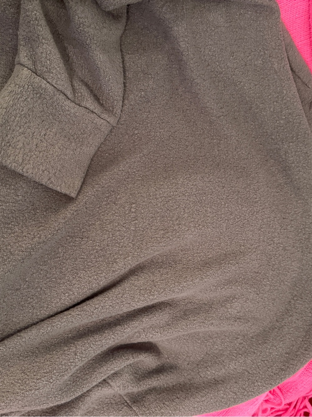 Olive & Oak Charcoal Knit Sweater short sweater hoodie never wore it - Picture 12 of 14